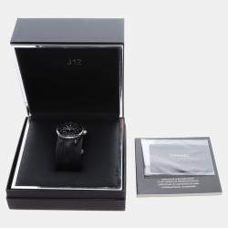 Pre Owned Chanel J12 Quartz Ceramic Stainless Steel Women's Wristwatch 34 mm