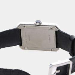 Pre Owned Chanel Boyfriend Quartz Stainless Steel Women's Wristwatch 27 mm