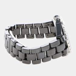 Pre Owned Chanel J12 Automatic Ceramic Stainless Steel women's Wristwatch 39 mm