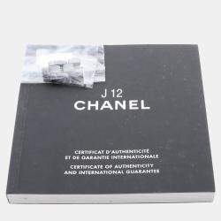 Pre Owned Chanel J12 Automatic Ceramic Stainless Steel women's Wristwatch 39 mm