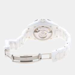 Pre Owned Chanel J12 Automatic Ceramic Men's Wristwatch 39 mm