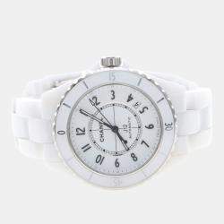 Pre Owned Chanel J12 Automatic Ceramic Men's Wristwatch 39 mm