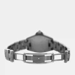 Pre Owned Chanel J12 H2978 Quartz Grey Ceramic Stainless Steel Women's Wristwatch 33 mm