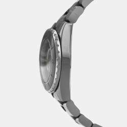 Pre Owned Chanel J12 H2978 Quartz Grey Ceramic Stainless Steel Women's Wristwatch 33 mm