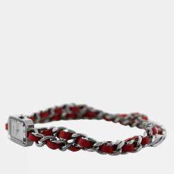 Pre Owned Chanel Premiere H5313 Quartz Mother of Pearl Stainless Steel Women's Wristwatch 16 mm