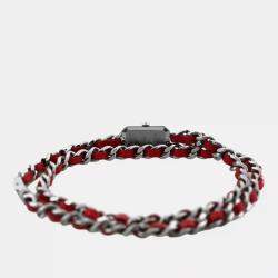 Pre Owned Chanel Premiere H5313 Quartz Mother of Pearl Stainless Steel Women's Wristwatch 16 mm