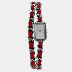 Pre Owned Chanel Premiere H5313 Quartz Mother of Pearl Stainless Steel Women's Wristwatch 16 mm