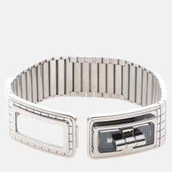 Pre Owned Chanel Code Coco H5144 Quartz Black Diamonds Stainless Steel Women's Wristwatch 38mm