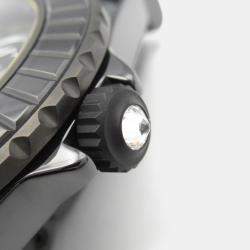 Pre Owned ساعة يد نسائية شانيل مادوموازيل H9761 أوتوماتيكية ستانلس ستيل سوداء 39 مم