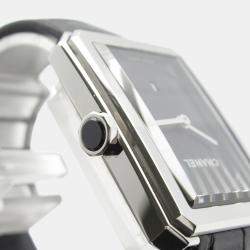 Pre Owned Chanel Boy-Friend H6585 Quartz Black Stainless Steel Women's Wristwatch 27 mm