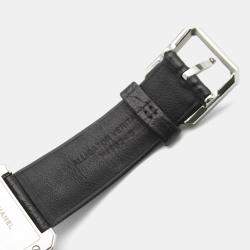 Pre Owned Chanel Boy-Friend H6585 Quartz Black Stainless Steel Women's Wristwatch 27 mm