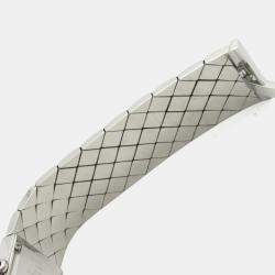 Pre Owned Chanel Matelasse H0009 Quartz Black Stainless Steel Women's Wristwatch 19 mm