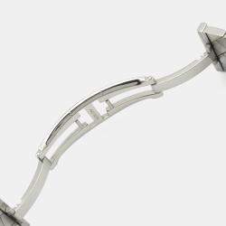 Pre Owned Chanel Matelasse H0009 Quartz Black Stainless Steel Women's Wristwatch 19 mm