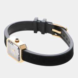 مملوكة مسبقًا Chanel Premiere Diamond Quartz 18K Yellow Gold Titanium Women's Wristwatch 15.5 mm
