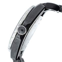 Pre Owned ساعة يد نسائية شانيل أوتوماتيك جي12 ياقوت سيراميك أسود 38 مم