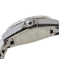 Pre Owned Chanel Grey Titanium & Ceramic J12 H2979 Automatic Women's Wristwatch 38 mm
