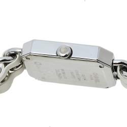 مملوكة مسبقًا Chanel Mother of Pearl Stainless Steel Leather Premiere H1639 Women's Wristwatch 26mm x 20mm