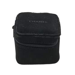 Pre Owned Chanel Black Gold Plated Stainless Steel and Leather Premiere H0001 Women's Wristwatch 20 mm