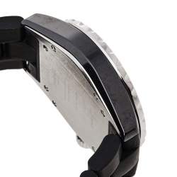 Pre Owned Chanel Black Ceramic Rubber J12 Women's Wristwatch 38 mm