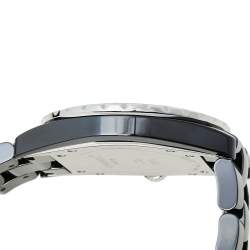 Chanel Black Stainless Steel J12 GMT H3101 Automatic Unisex Wristwatch 42 mm
