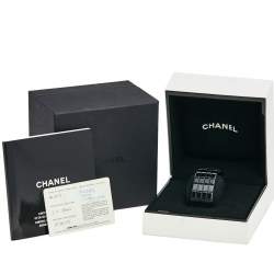 Chanel Digital Ceramic Chocolat H1003 Women's Wristwatch 24 mm