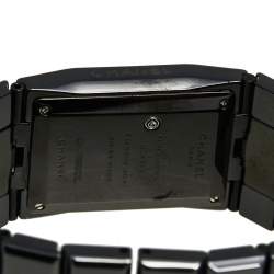Chanel Digital Ceramic Chocolat H1003 Women's Wristwatch 24 mm