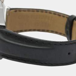 مملوكة مسبقًا Chanel Black Ceramic And Stainless Steel J12 H0680 Quartz Women's Wristwatch 33 mm