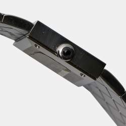Chanel Black Stainless Steel Metalasse H0009 Women's Wristwatch 19 mm