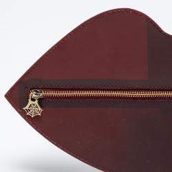 مملوكة مسبقًا حقيبة كلتش شارلوت أوليمبيا PVC بوردوه