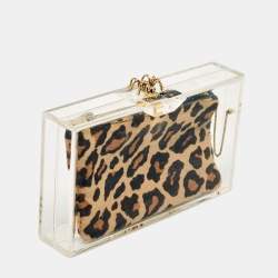 Charlotte Olympia Clear Perspex Pandora Spider Clutch
