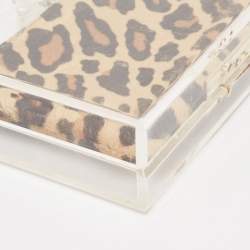 Charlotte Olympia Clear Perspex Pandora Spider Clutch