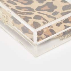 Charlotte Olympia Clear Perspex Pandora Spider Clutch
