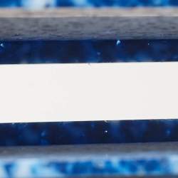 Pre Owned Charlotte Olympia Blue/Pink Acrylic Walk of Fame Matchbox Chain Clutch