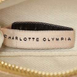 Charlotte Olympia Black Halloween Lace And Perspex Spider Box Clutch