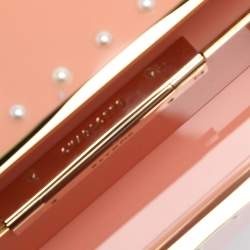 Pre Owned Charlotte Olympia Pink Acrylic Barbie World Clutch