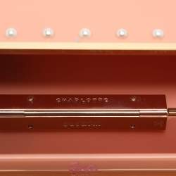 Pre Owned Charlotte Olympia Pink Acrylic Barbie World Clutch