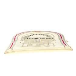 Pre Owned Charlotte Olympia Cream Patent Leather Chain Clutch