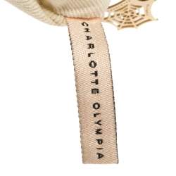 Pre Owned Charlotte Olympia Sea Green Zodiac Pandora Gemini Clutch