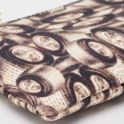 Charlotte Olympia Multicolor Printed Fabric Zip Pouch