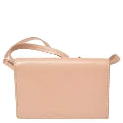 Pre Owned Charlotte Olympia Pink Leather Feline Purse Shoulder Bag