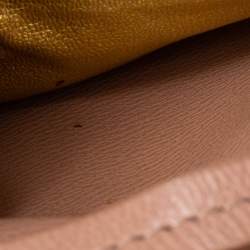 Pre Owned Charlotte Olympia Pink Leather Feline Purse Shoulder Bag