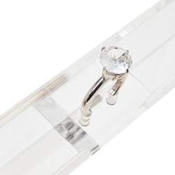 مملوكة مسبقًا Charlotte Olympia Clear Perspex Pandora Classic Box Clutch