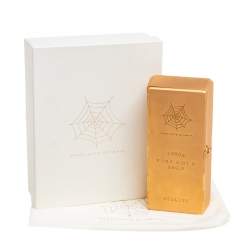 Pre Owned Charlotte Olympia Gold Metal Clutch