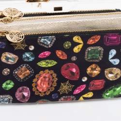 مملوكة مسبقًا Charlotte Olympia White Clear Perspex Pandora Box Clutch