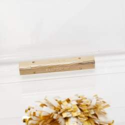Charlotte Olympia Clear Perspex Pandora And Multicolor Pouches Classic Box Clutch
