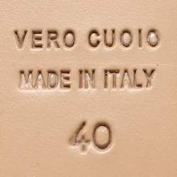 مملوكة مسبقًا Charlotte Olympia Peach Suede Birthday Zodiac Cancer Ballet Flats Size 40