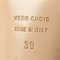 Pre Owned Charlotte Olympia Black Canvas Trims And PVC Tropicana Ankle Strap Sandals Size 39