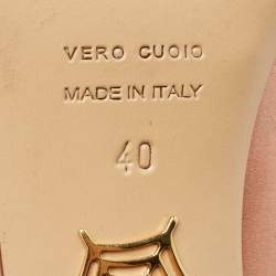 Pre Owned Charlotte Olympia Gold Satin Paloma Fan Pleat Platform Pumps Size 40