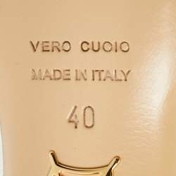 Pre Owned Charlotte Olympia Black Suede Ankle Strap Platform Sandals Size 40