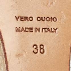 Pre Owned Charlotte Olympia Black Fabric Carmen Espadrille Platform Wedge Pumps Size 38